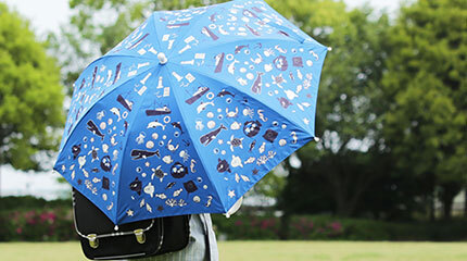 UVカット・遮光率99％以上、子どもから大人まで使える晴雨兼用傘「パラソルマジック」