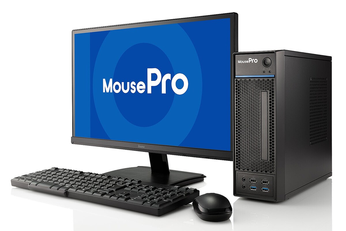 マウスコンピューター、31.5型モニターと第14世代Core搭載法人向けPC発売