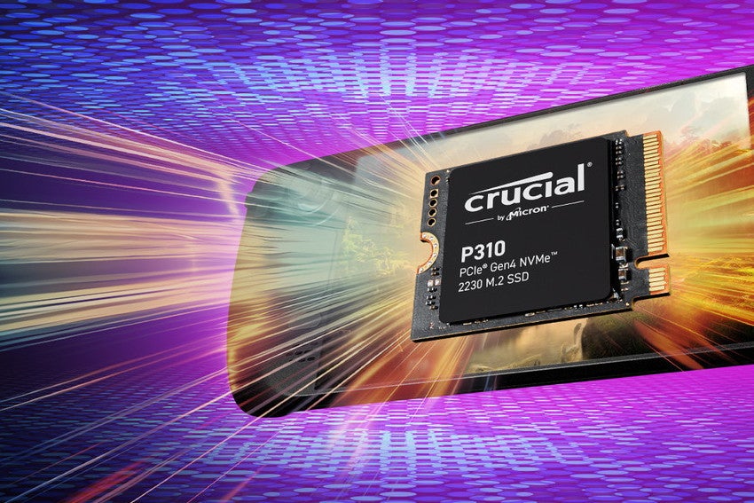 Micron、M.2 2230サイズのPCIe 4.0 SSD「Crucial P310」発売 – 小型でも最大2TBモデルを用意