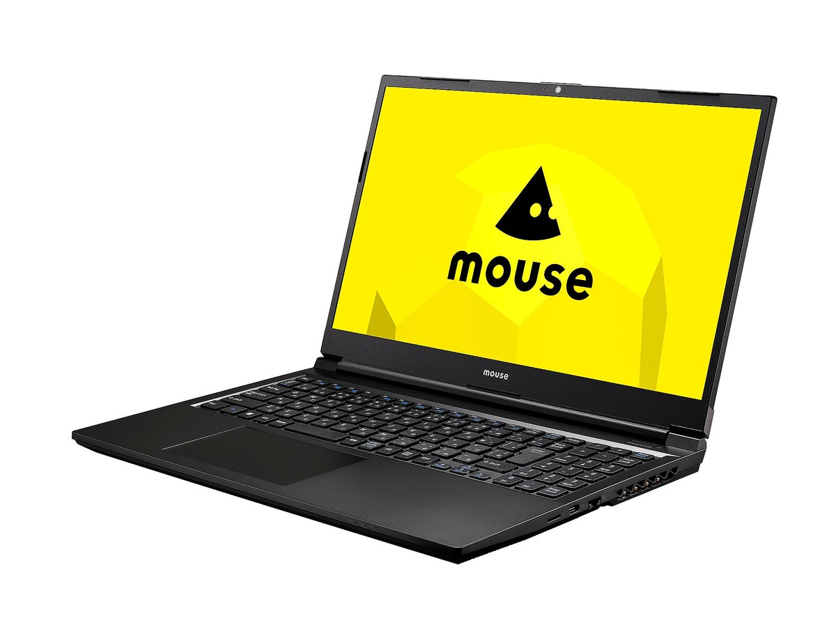 マウス、GeForce RTX 2050を搭載した15.6型ノートPC「mouse K5」新モデル