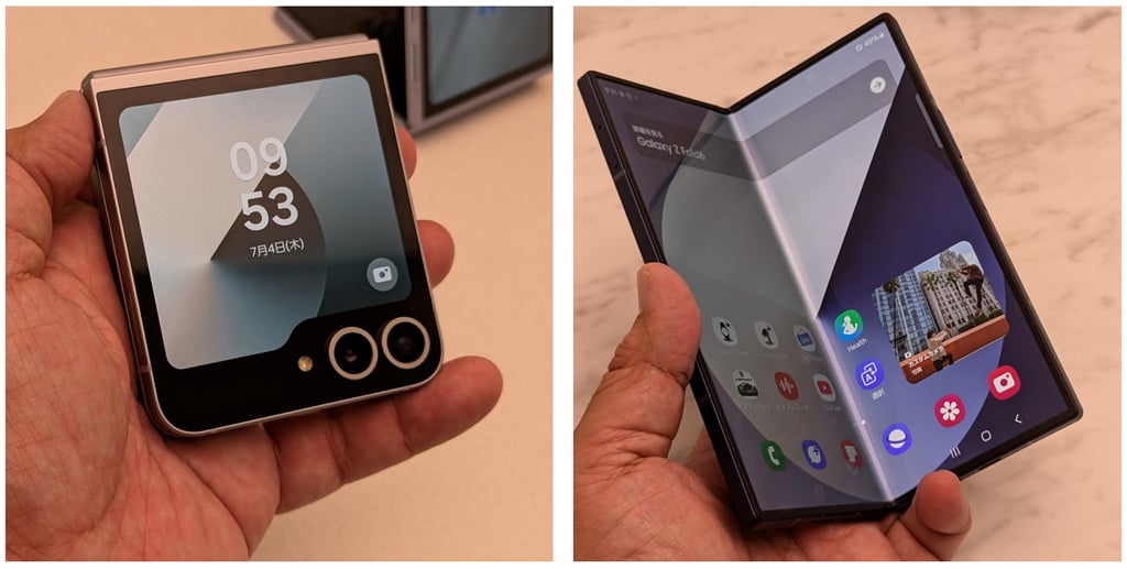 AI＋折りたたみスマートフォン「Galaxy Z Flip6」「Galaxy Z Fold6」SIMフリー版が7月31日発売へ