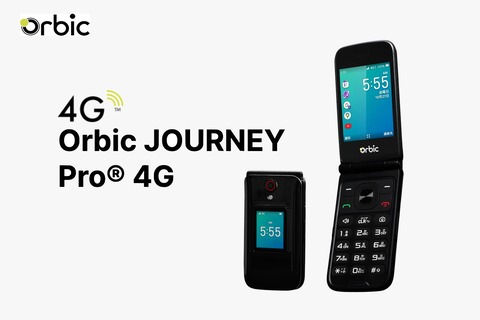 オルビック、KaiOS搭載の4G対応折りたたみ型フィーチャーフォン「Orbic JOURNEY Pro 4G」を日本で7月26日に発売！価格は1万9800円