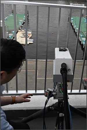 NEC、3D-LiDARを用いて遠方から高精度に潮位を測定する技術を開発