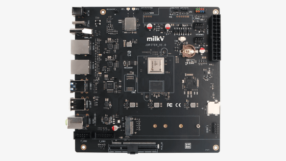 RISC-Vプロセッサを搭載したMini-ITX規格のマザーボード「Milk-V Jupiter」が登場