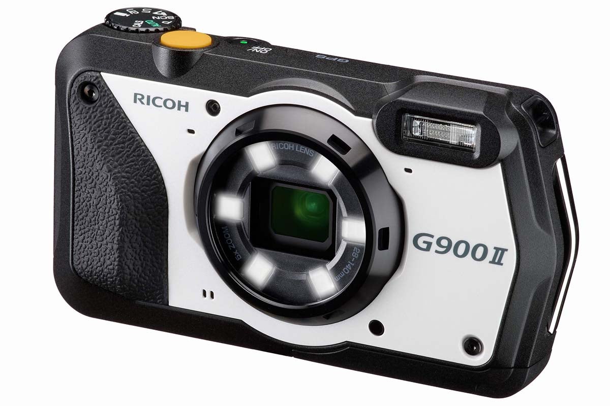 薬品にも耐える超タフなコンパクトデジカメ「RICOH G900 II」