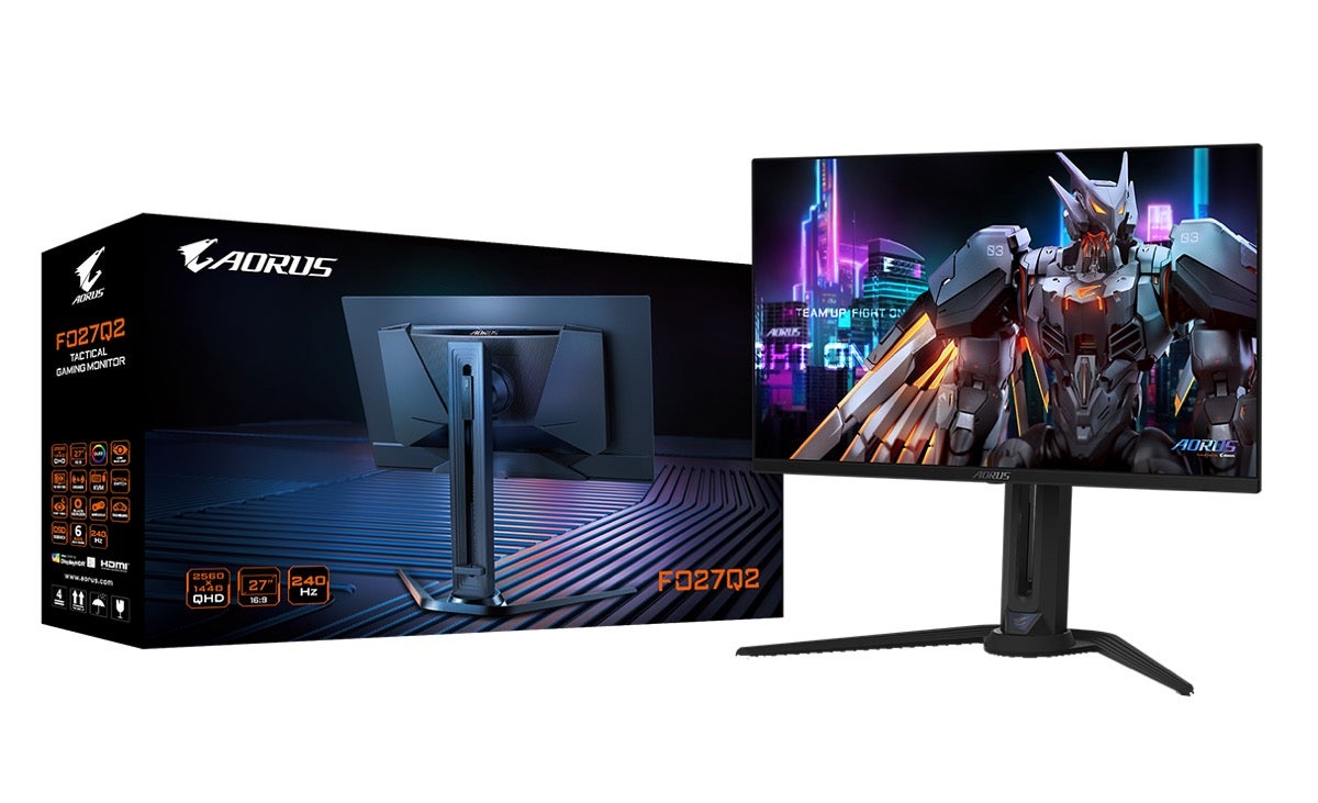 GIGABYTE、QHD解像度の27型ゲーミングディスプレイ2機種- 10月中旬発売