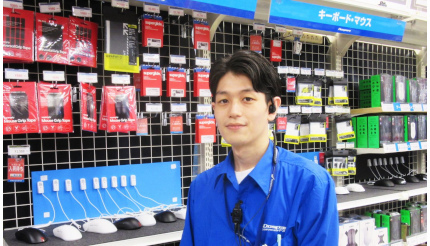 お客として受けた接客で店舗のファンになり、その後店舗スタッフへ転身！ 対話重視で次回も来てもらえるお店を目指す