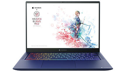 RPG「ヘブンバーンズレッド」とコラボ！ ノートPC「dynabook RZ Special Edition」