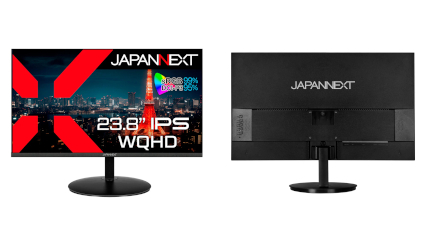 23.8インチ液晶ディスプレイを2万4980円で、JAPANNEXTが販売