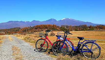 長野・小諸市で開催！電動アシスト付き自転車で巡るサイクリングツアー