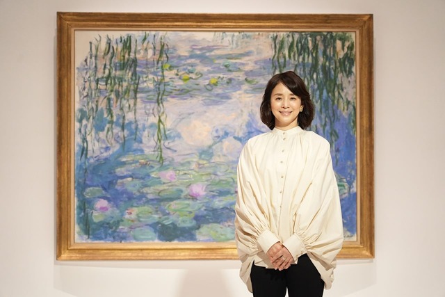 アンバサダー石田ゆり子さんが登壇！国立西洋美術館、展覧会「モネ 睡蓮のとき」内覧会