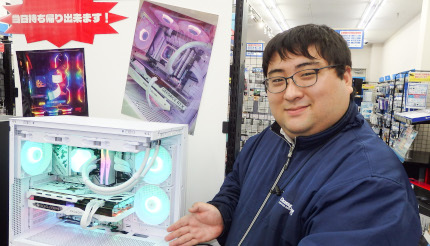 好きなゲームのタイトルやシーンを教えてください！ ビッタビタのPCをつくります――ドスパラ京都店の「ロボット愛」溢れる店舗スタッフ