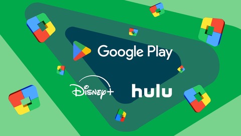 ポイントサービス「Google Play Points」のVIP特典としてゴールド会員以上に動画配信サービス「Disney+」と「Hulu」のサブスクリプションが最大1年間提供