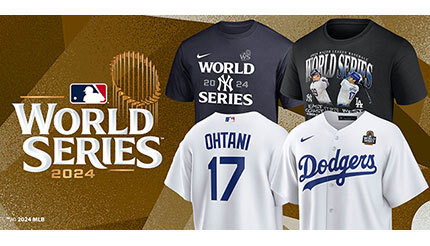 「ドジャース」と「ヤンキース」の公式グッズをMLB公式オンラインショップで販売中！