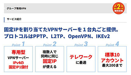 インターリンク、「グループ専用VPN」にブラウザ内の通信のみ固定IPアドレスに接続する拡張機能を追加