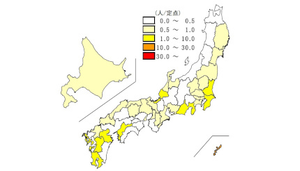 流行期入りの県も!? 全国のインフルエンザ患者報告数は4000人超