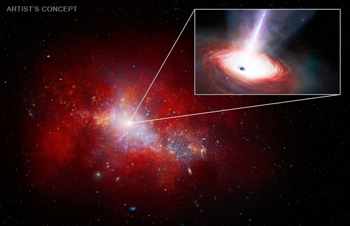 宇宙初期の超大質量ブラックホール、誕生の謎解明か NASAらの研究