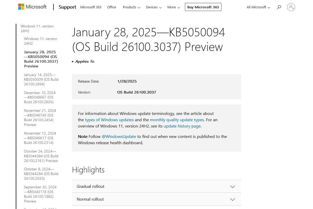 Windows 11、アップデートKB5050094でオーディオ停止や自動HDR問題修正