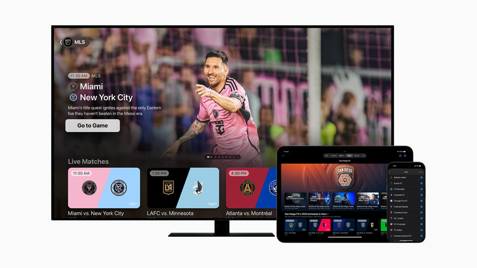 歴史的な30年目のシーズンを迎えるメジャーリーグサッカーがApple TVのMLS Season Passに帰ってきます