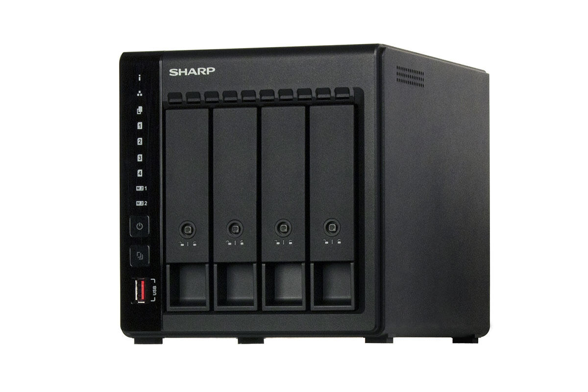 シャープ、脅威対策強化のUTM機能追加した業務用NAS