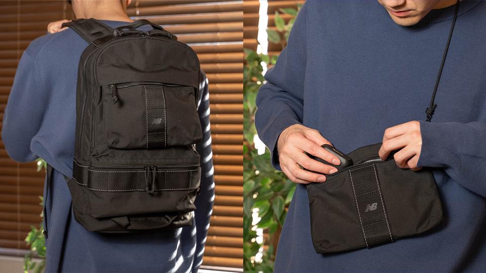 サコッシュとバックパック、合体したほうが幸せだった