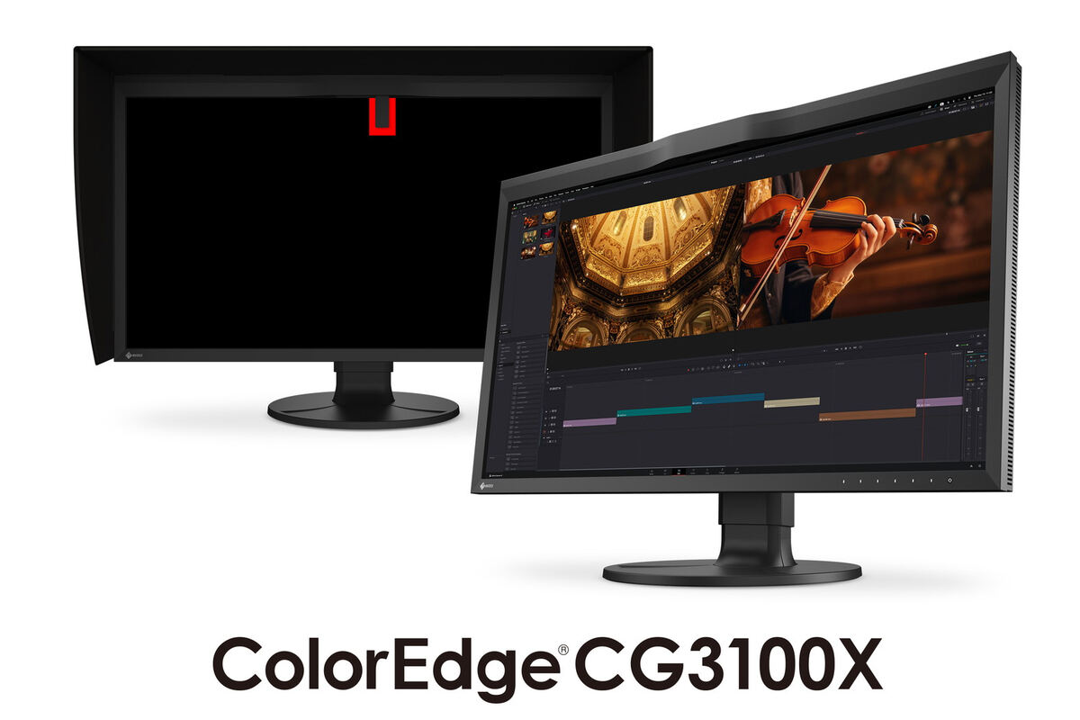 EIZO、30.5型4KでHDR映像の制作に適したカラマネ対応モデル「ColorEdge CG3100X」