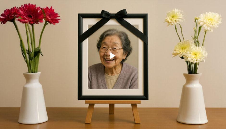 永遠にあの頃のままで…。故人と会話を可能にするAI遺影アプリ