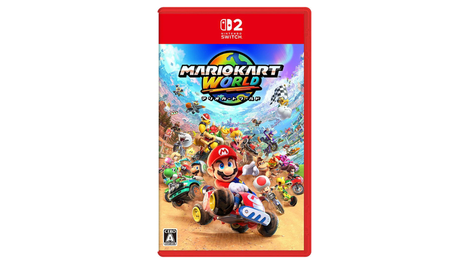 6月5日発売予定のSwitch2ソフト『マリオカート ワールド』、事前購入で13%OFF