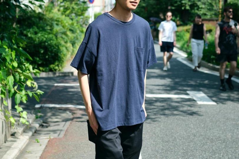 これを着ればOK。夏は「無地T」を着まわすド直球アプローチで