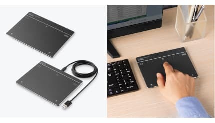 デスクトップPCでも直感操作 サンワサプライのタッチパッド3モデル