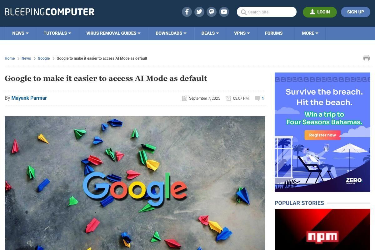Google検索のAIモードがもたらすデメリットとは