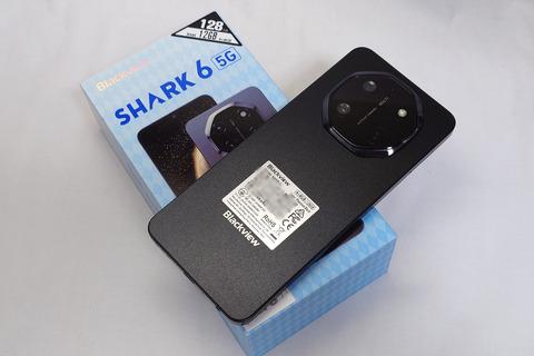 5G対応エントリースマホ「Blackbiew SHARK 6」が発売!セール価格ながら1万円台から購入可能。今ならクーポンでさらにお得に【レビュー】