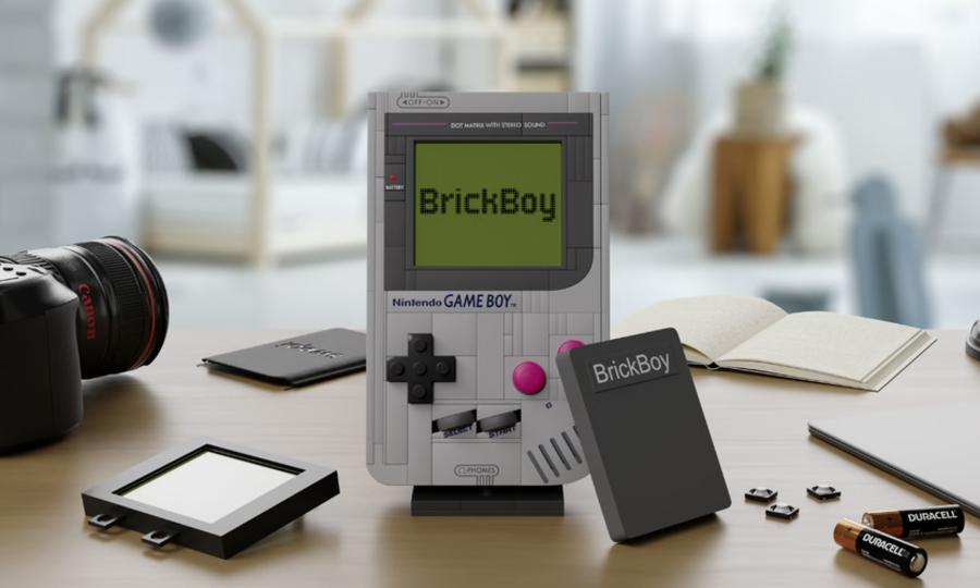 取り付けるだけ。レゴ製ゲームボーイをプレイ可能に改造できるキット