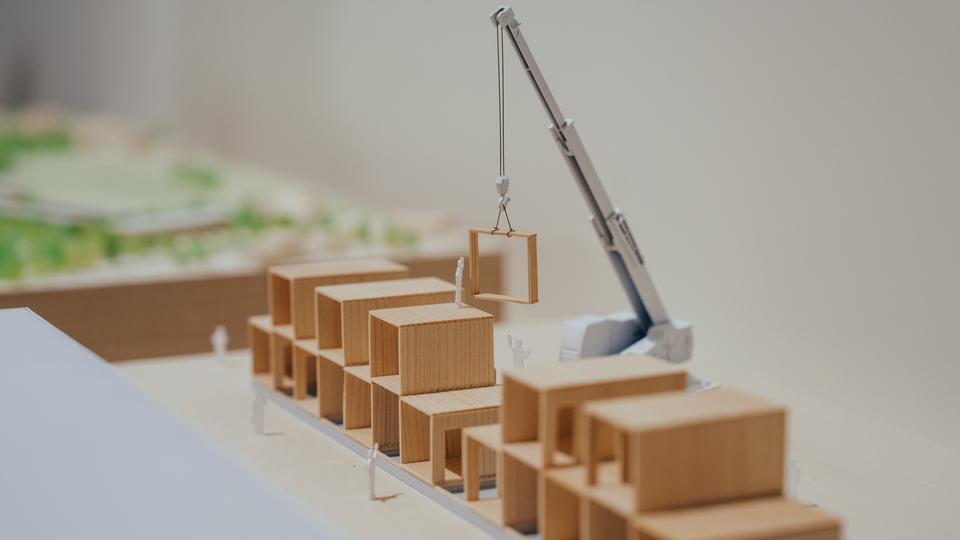 簡単、長持ち、スピーディー。グッドデザイン大賞は「DLT木造仮設住宅」