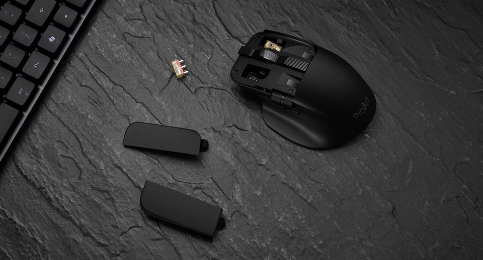 ボタンスイッチ交換で“脱・使い捨て”。カスタムが武器の最新プロ向けマウス