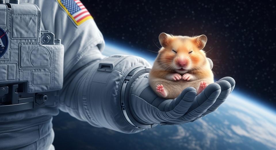 火星への旅を乗り越えるカギはハムスターが握っていた