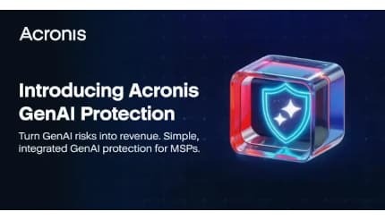 生成AIのシャドー利用をどう防ぐ? AcronisがMSP向け「GenAI Protection」を提供