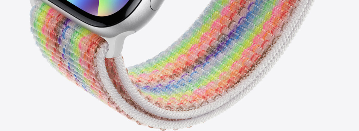 Apple、2026年のPride Collection発表 11色編み込み「スポーツループ」と文字盤・壁紙