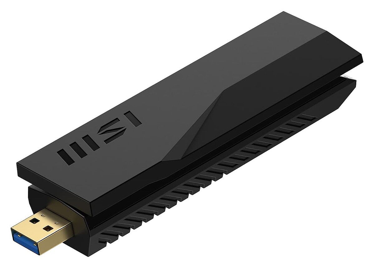 3帯域に同時接続 挿すだけで高速Wi-Fiが使える! MSIの無線LAN USBアダプター